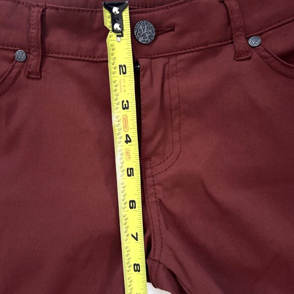 PrAna Meme Pants Womens 6 Rust Stretch Hiking Climbing Cargo Gorpcore Outdoor - Picture 7 of 9